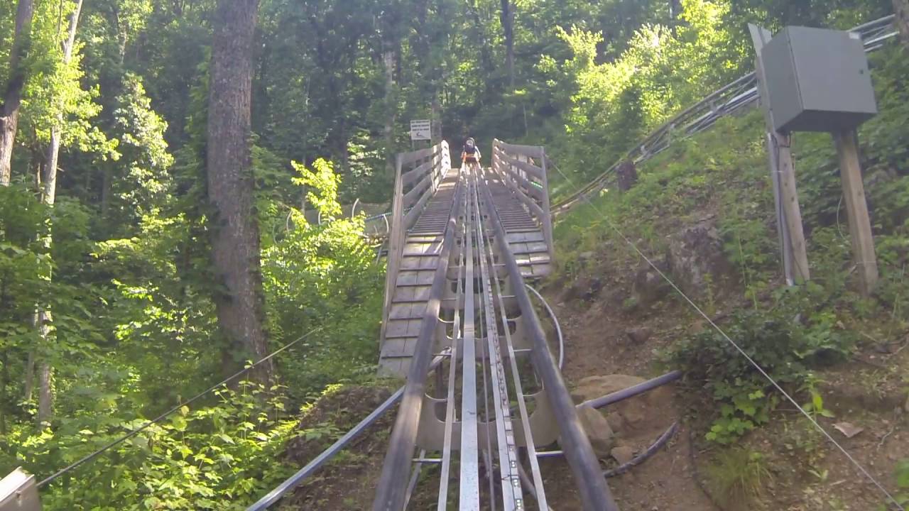 SMOKY MOUNTAIN ALPINE COASTER FAIL