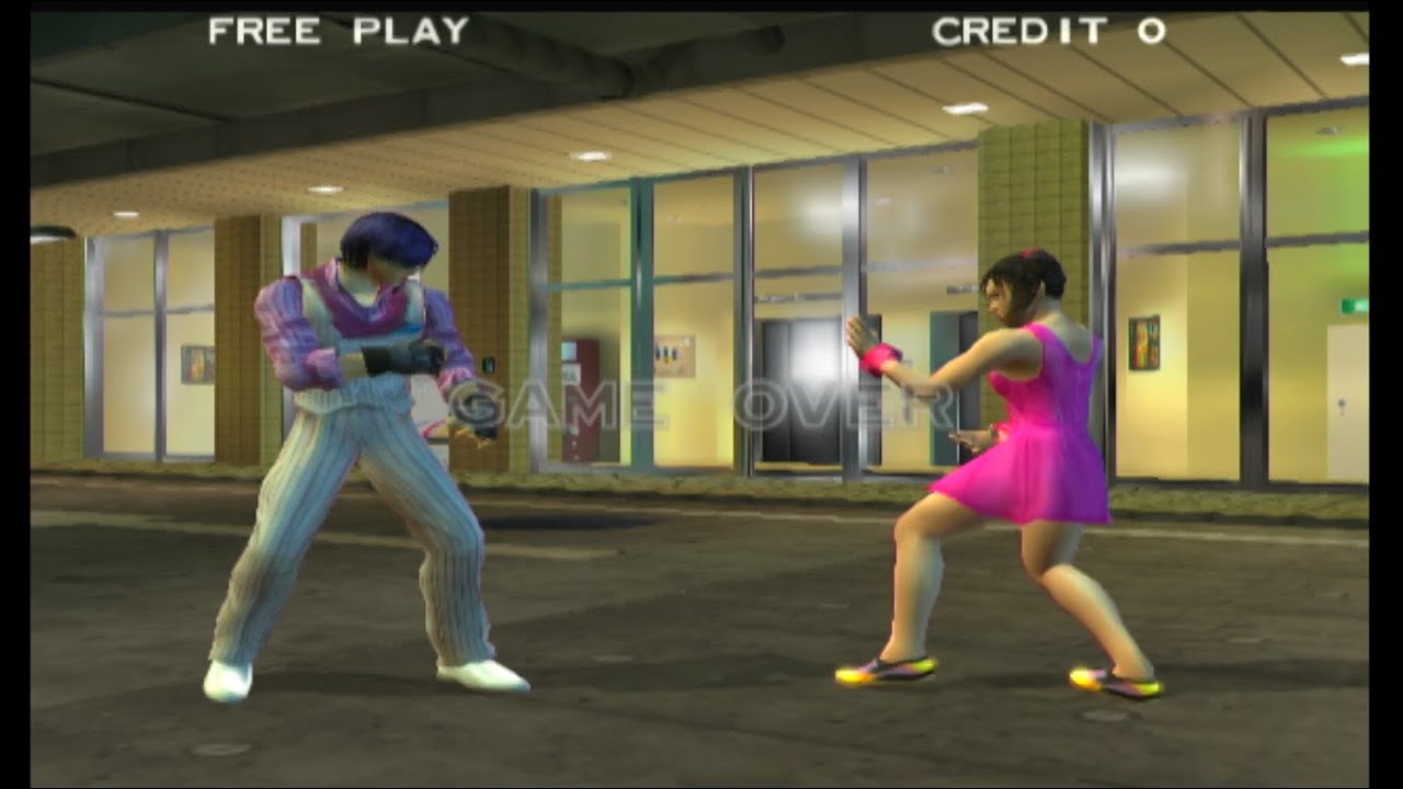 Tekken 4 demo attract mode