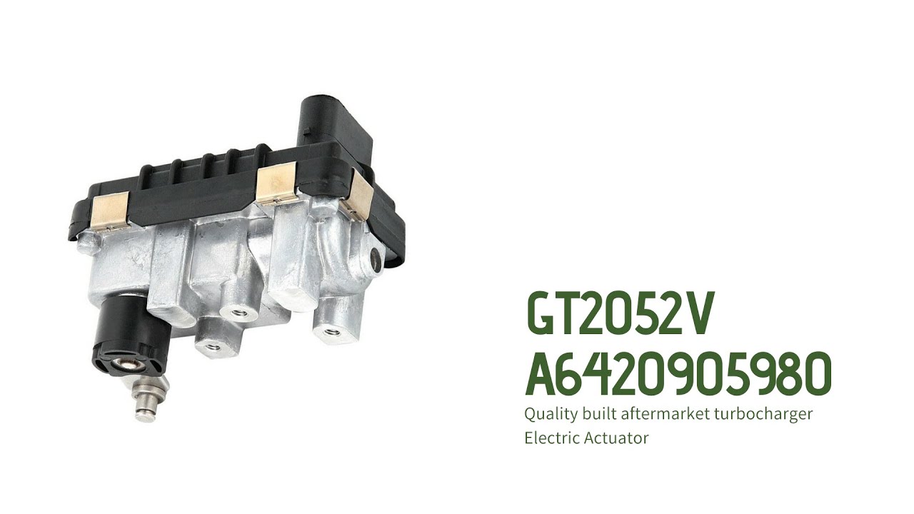 A6420905980 Electric Actuator For GT2052V 68037207AA Turbocharger On Mercedes Benz 3.0L OM642 Engine