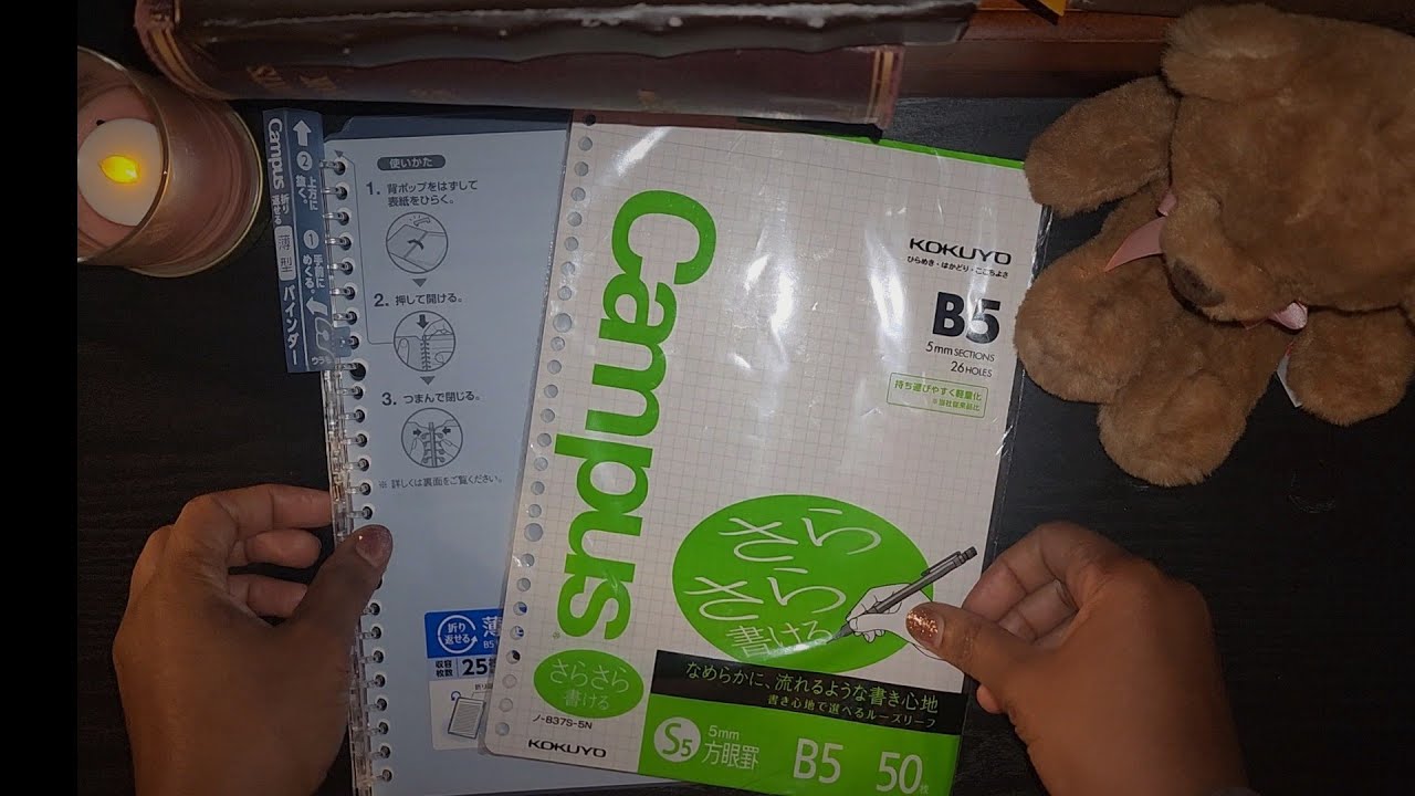 Campus Kokuyo Smart Ring Binder (My 1st Impressions) 