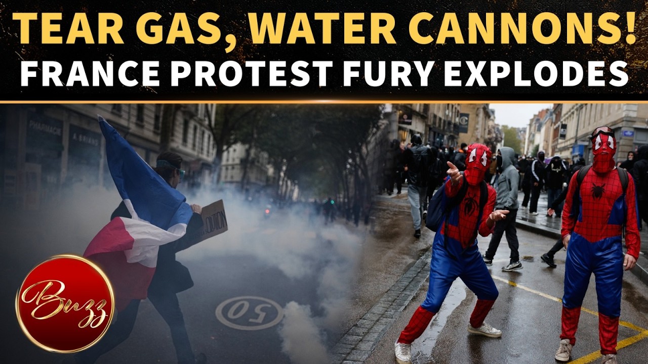 Macron's France On The Edge Again As Fresh Protests Engulf Cities; Tear Gas Hurled In Lyon, Nantes