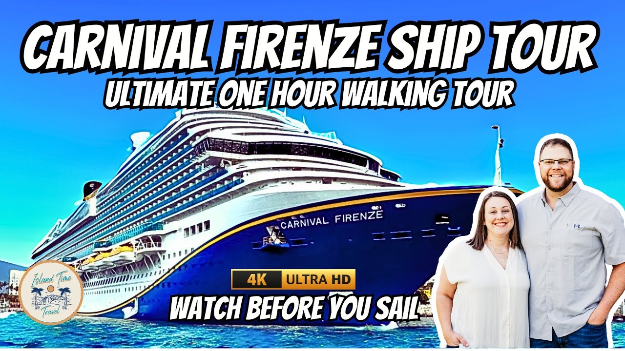 Carnival Firenze Ship Tour | *One Hour Full Walkthrough* | Must See Before You Book & Cruise | 2024