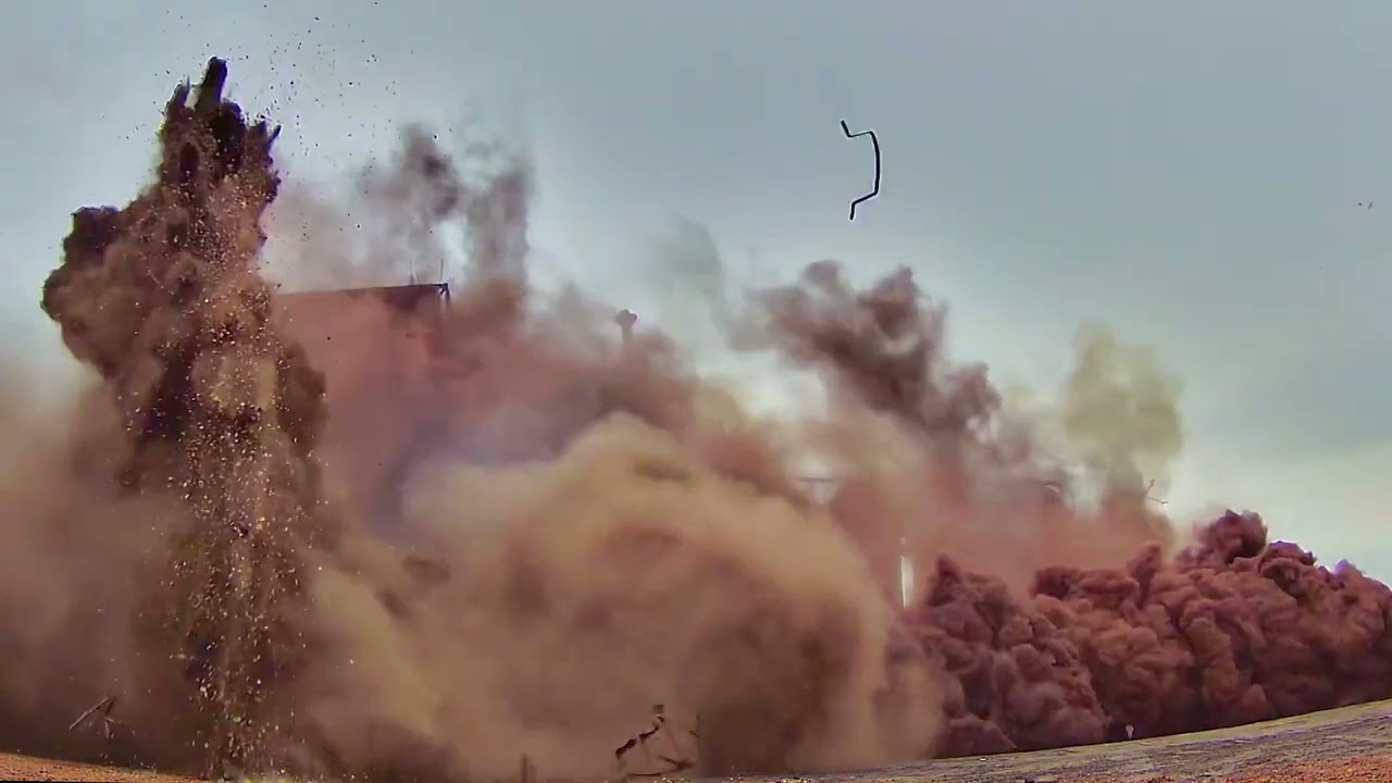 Redcar Blast Furnace Explosive Blowdown