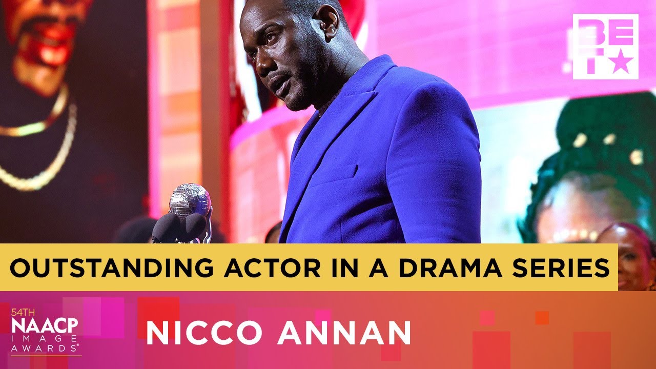 Nicco Annan Wins Outstanding Actor In A Drama Series! | NAACP Image Awards '23