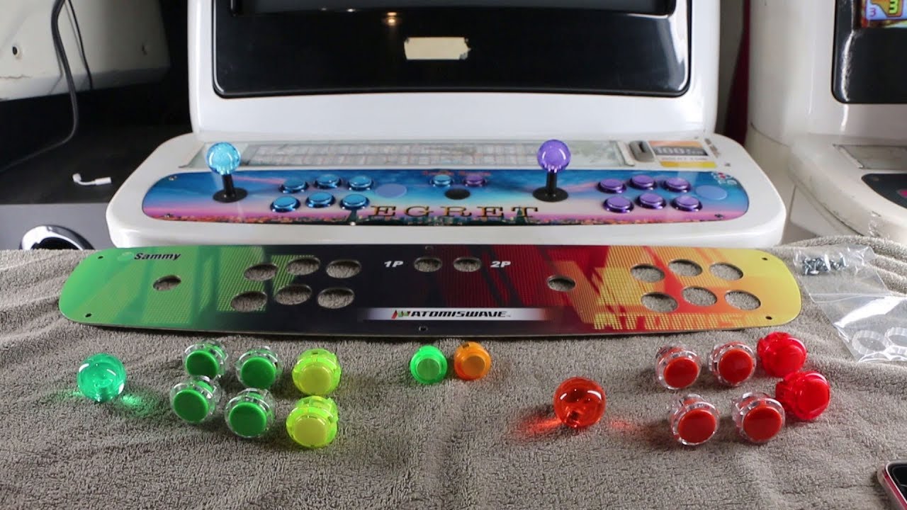 Reproduction Control Panel Install (Atomiswave) - Arcade Candy