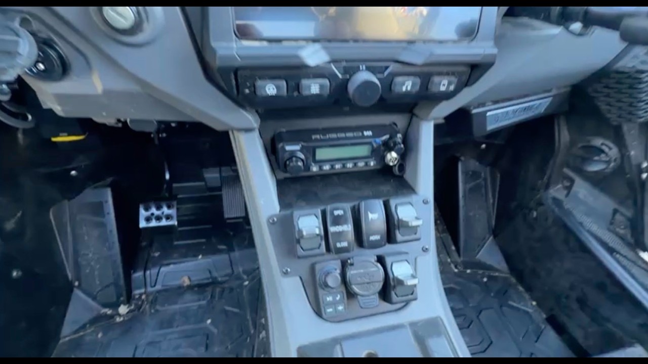 RuggedRadios on a 2026 Pro R with lower switch panel