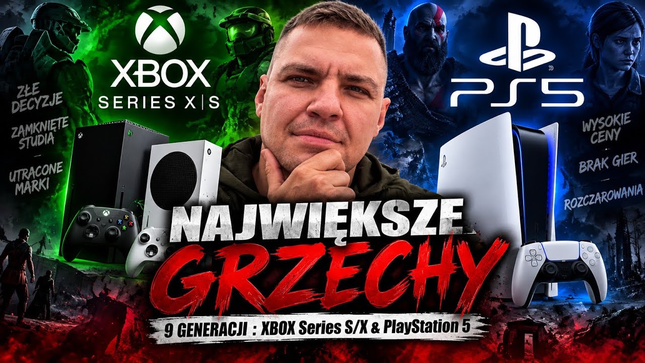 Największe Grzechy 9 Generacji - XBOX Series S/X & PlayStation 5 - Zapraszam do dyskusji.