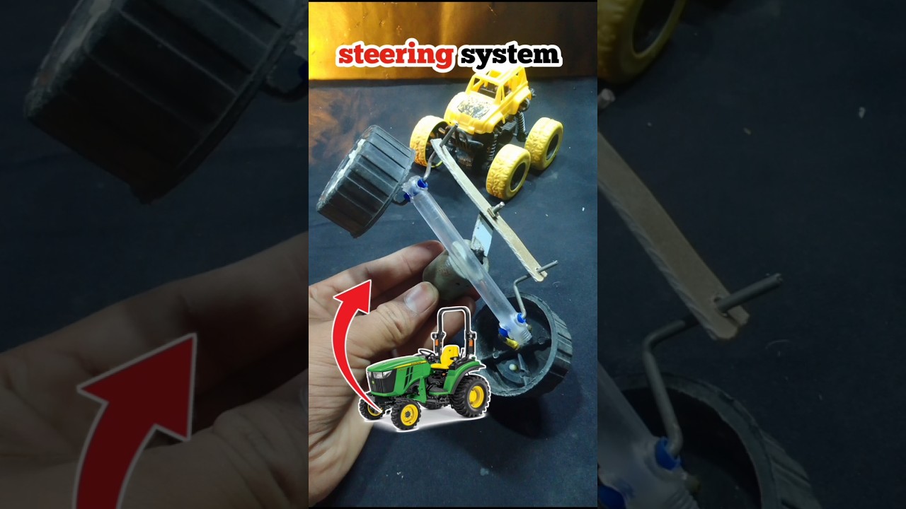 making tractor steering wheel #carsteeringwheel #aktechnicalprince