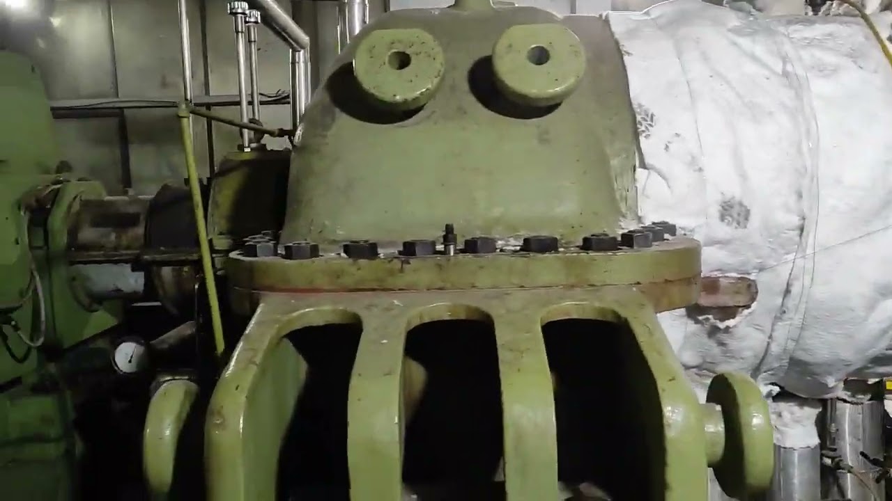 Steam TURBINE successful rolling # Powerplant work complete everything smooth working
