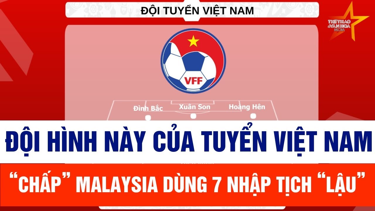 Đội hình này của tuyển Việt Nam “chấp” Malaysia dùng 7 nhập tịch “lậu”