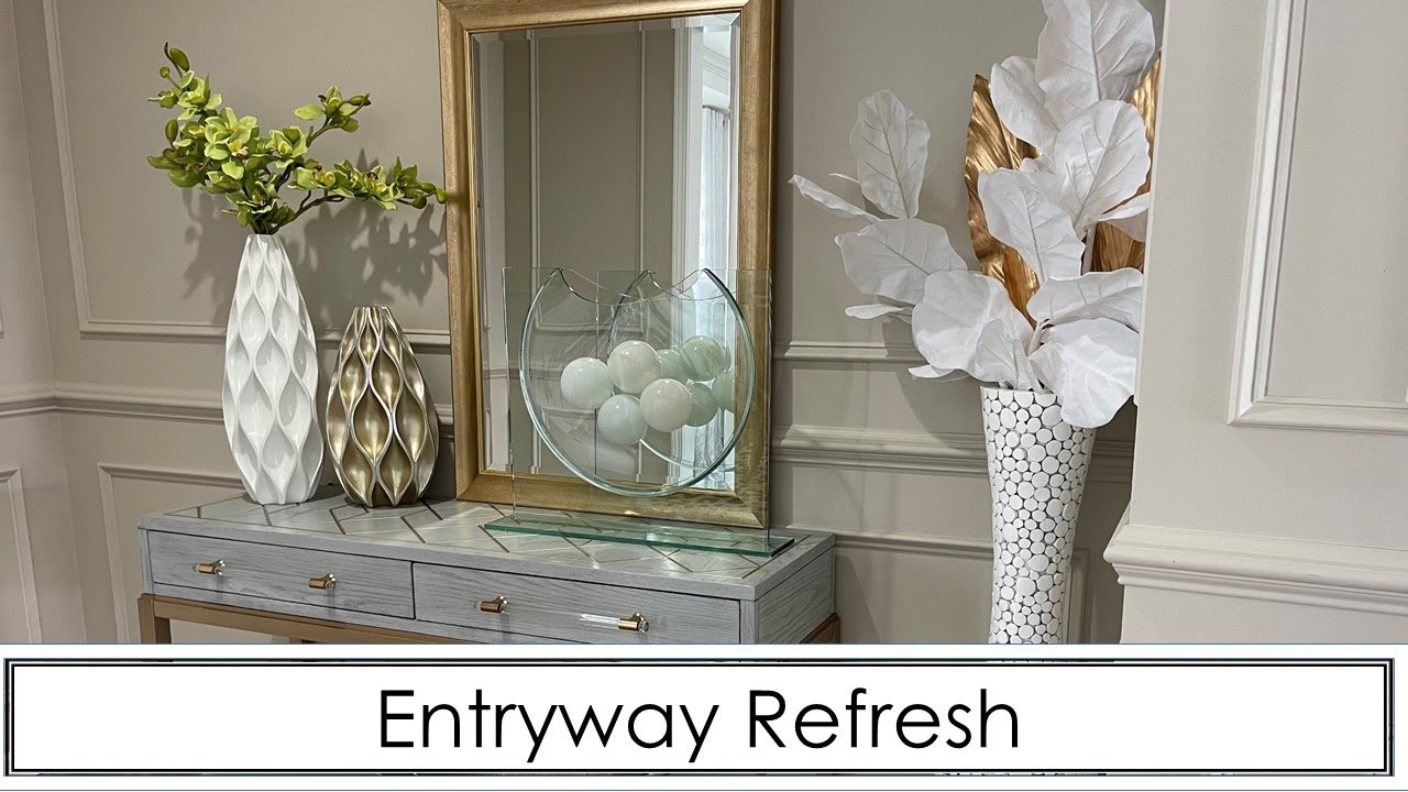 ENTRYWAY REFRESH 2023 | ENTRYWAY DECORATING IDEAS | ENTRYWAY DECOR
