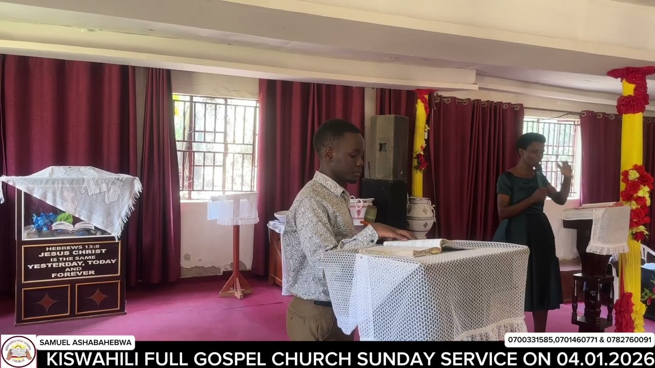 Sunday service today