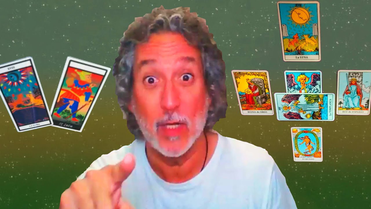 TAROT.LECTURA DE LA CRUZ CELTA. COMBINACIÓN: LA LUNA Y EL LOCO