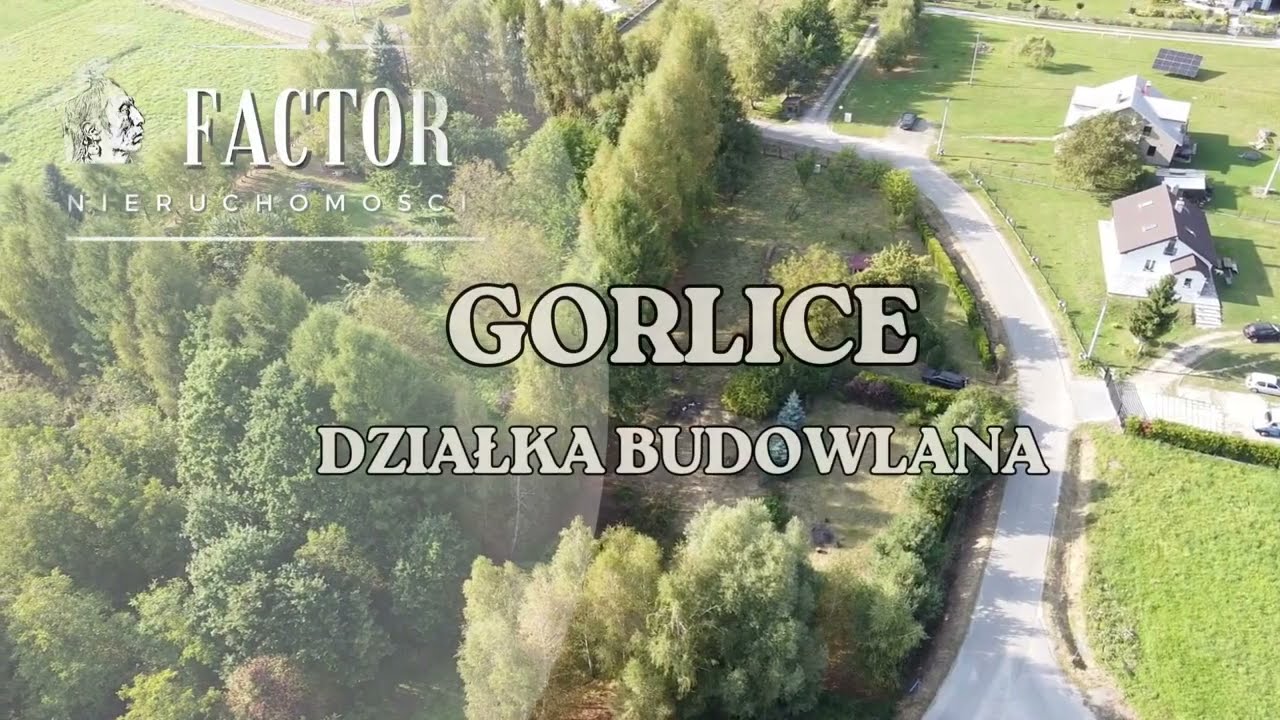 Zagospodarowana działka 24 ary w Gorlicach – ul. Graniczna (Oferta 689)