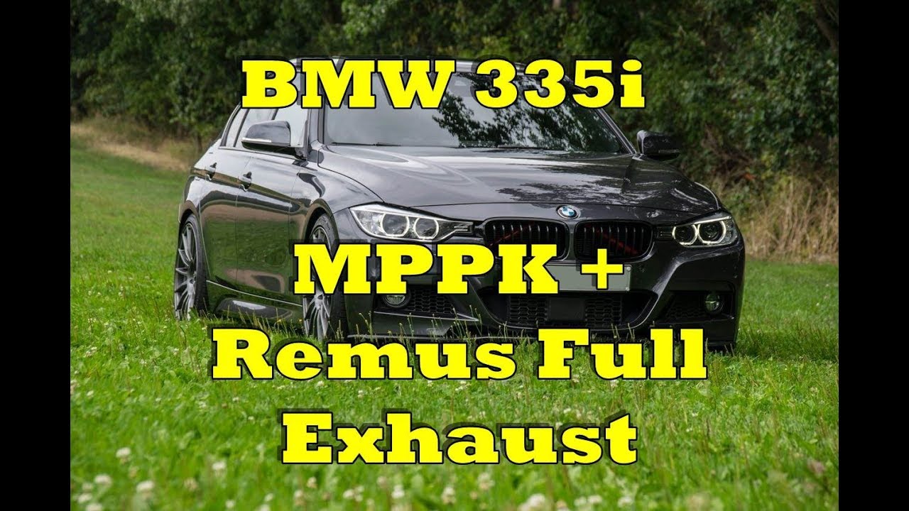 BMW F30 335i w/ PowerKit + Remus Full Exhaust | FlyBys Coldstart and more (Burbles/Crackles)