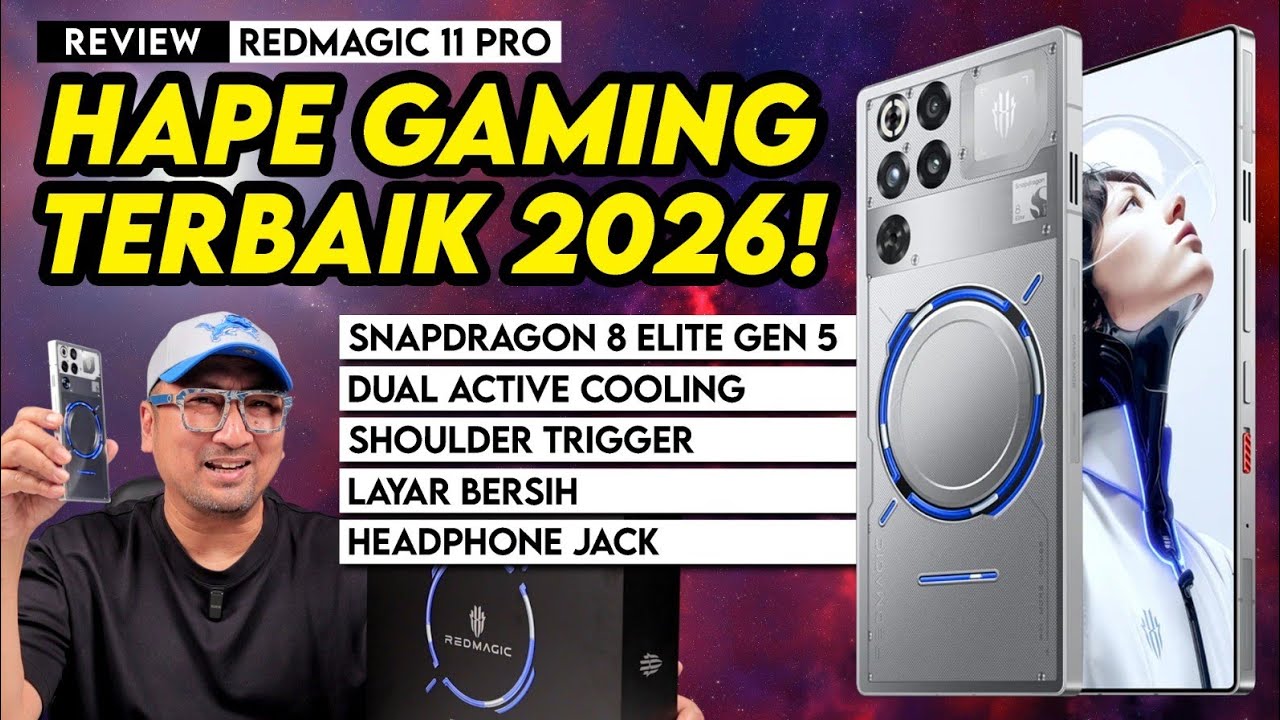Review RedMagic 11 Pro | HP Gaming Terbaik 2026