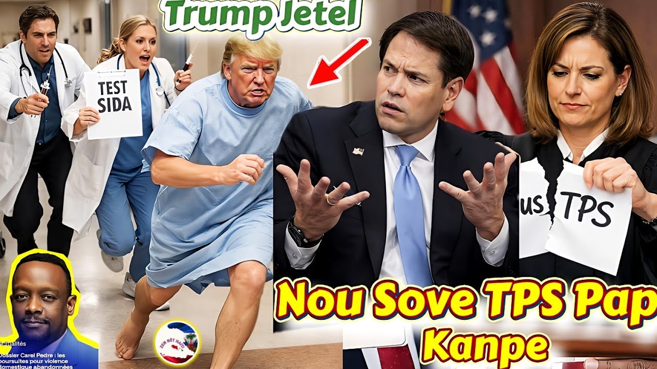 30Janv Rèl Yo Man2 Trump Poul Fè Tès SiDA Towoa PT Kouri/Jij la chire Dokiman/TPS pap kanpe Carel Bn