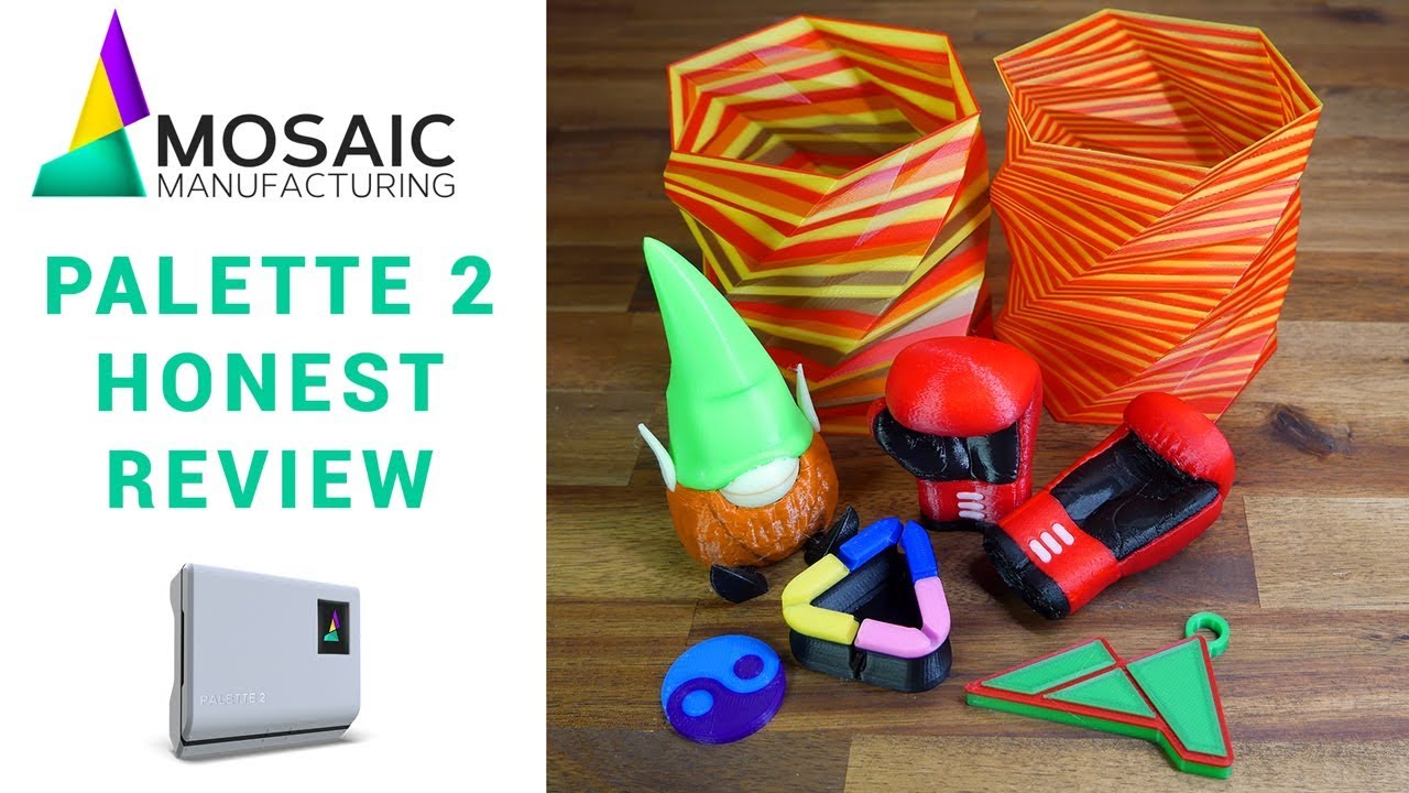 Palette 2 honest review - 4 colours for your existing 3D printer!