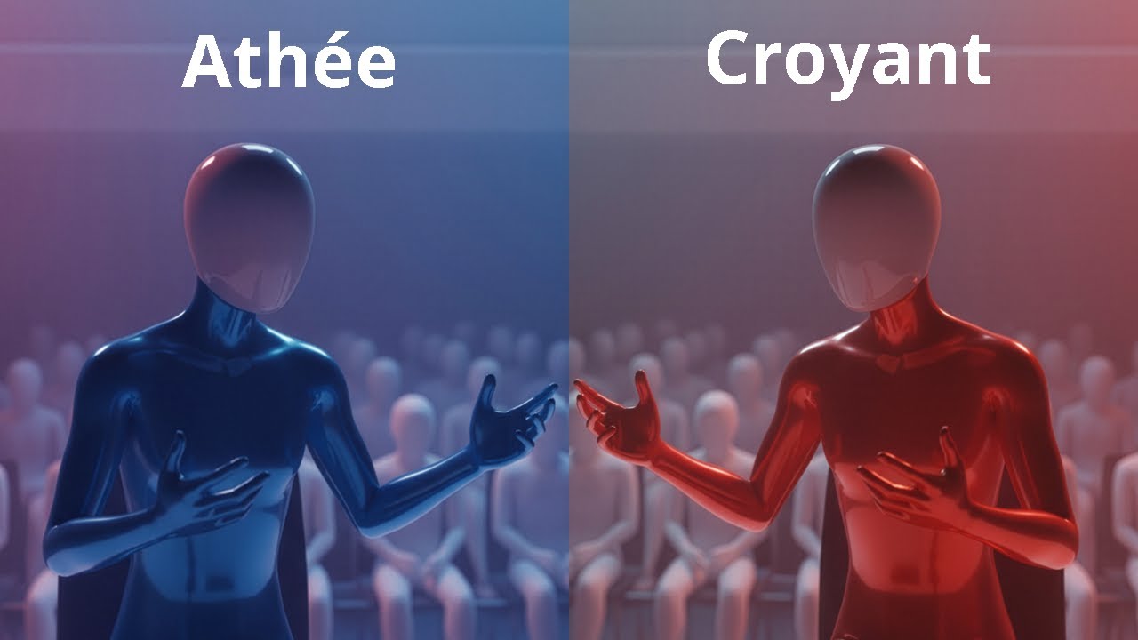 Dieu existe t-il ? - D&eacute;bat IA jug&eacute; par 4 IA (Ath&eacute;e vs Croyant)