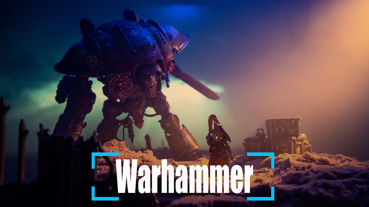 Warhammer Figuren und Miniaturen fotografieren