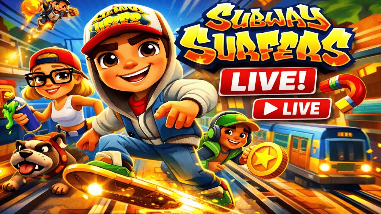 Subway Surfers Live | Live Gameplay | Singh Playz is Live #shortslive #subwaysurfers #shorts