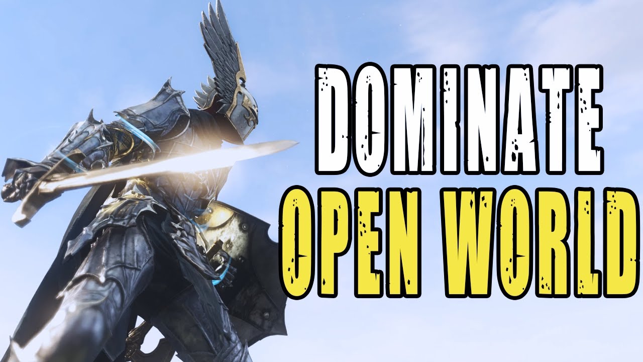 Ganking Everyone Open World | SnS/Hatchet Early & End Game Plays - New World PvP