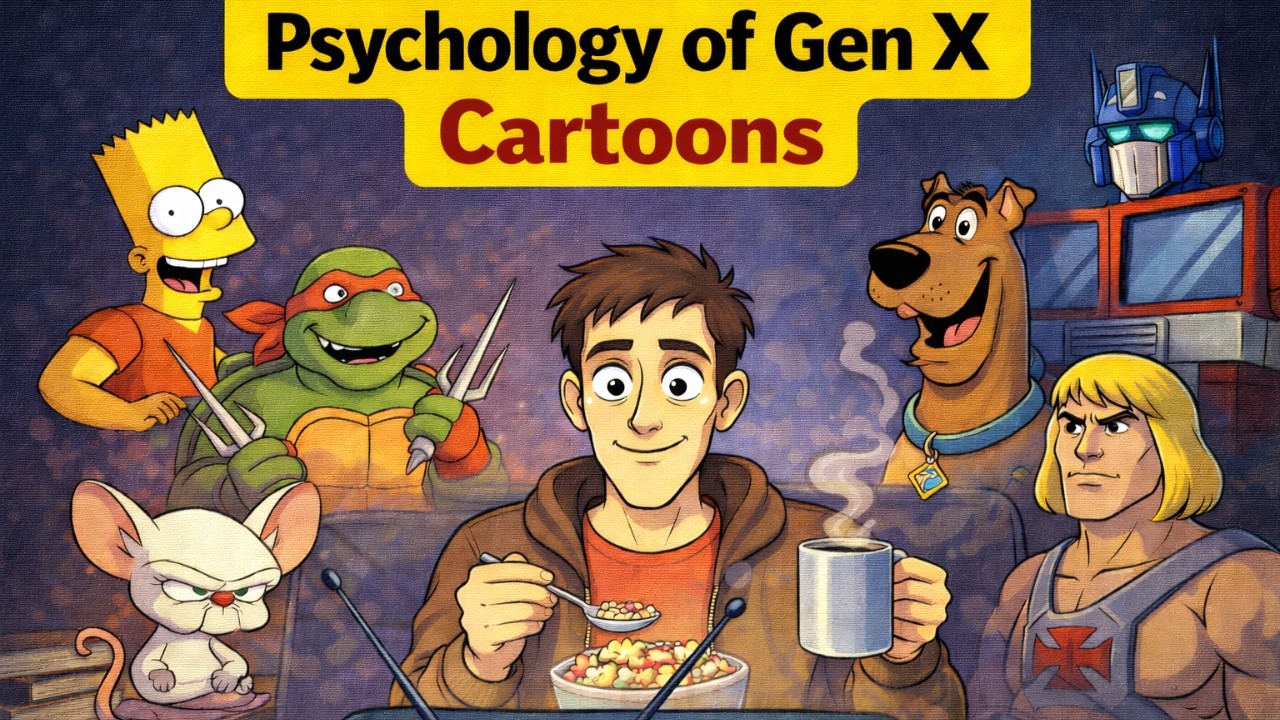 Psychology of Gen X Cartoons