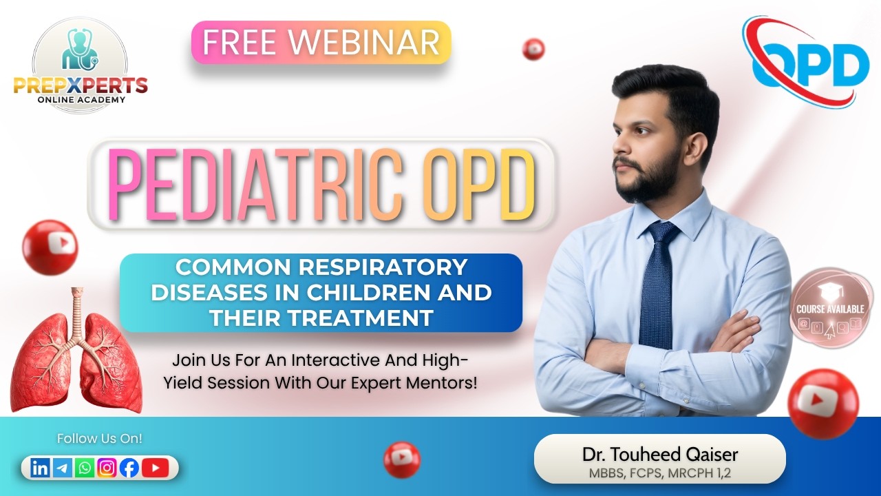 [Pediatric OPD Course] Respiratory Diseases and their Treatments