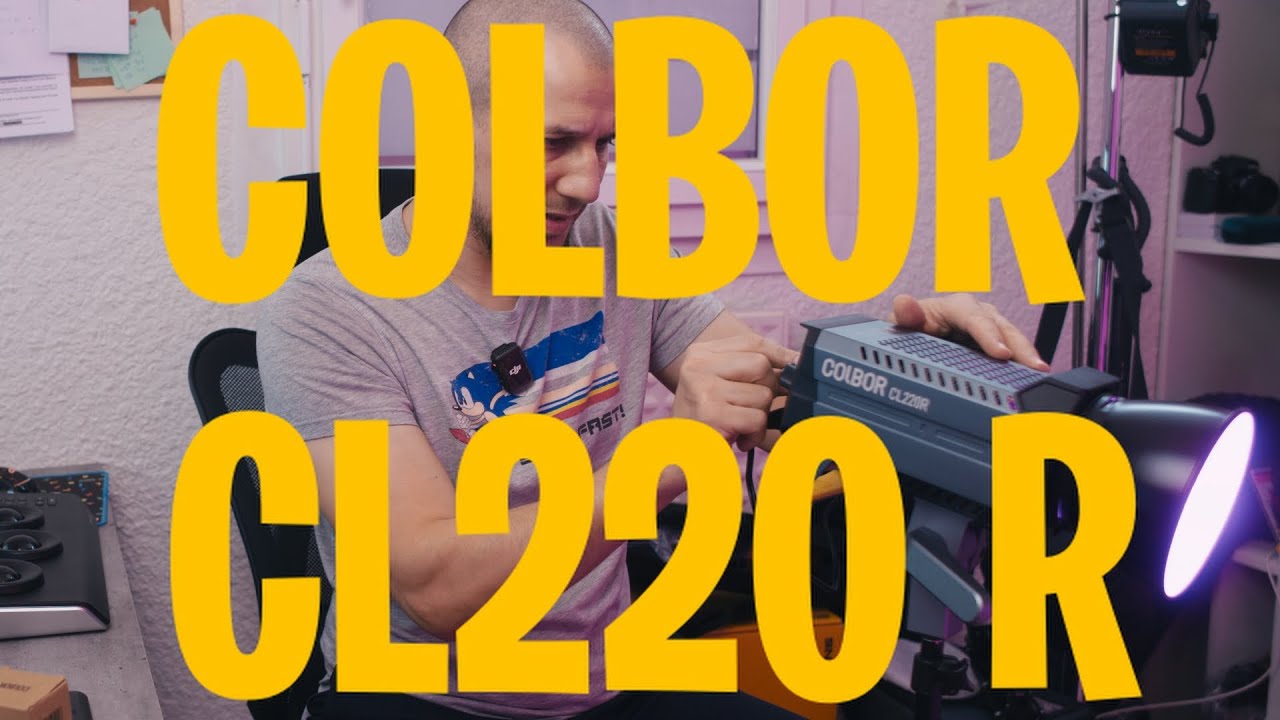 Cette light RGB est littéralement BIEN !!!! Colbor CL220 R !!