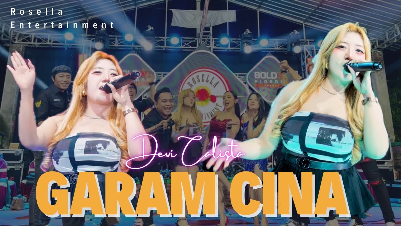 GARAM CINA - Devi Calista - ROSELLA ENTERTAINMENT - Live Anniversary CCI Jombang ke 13th