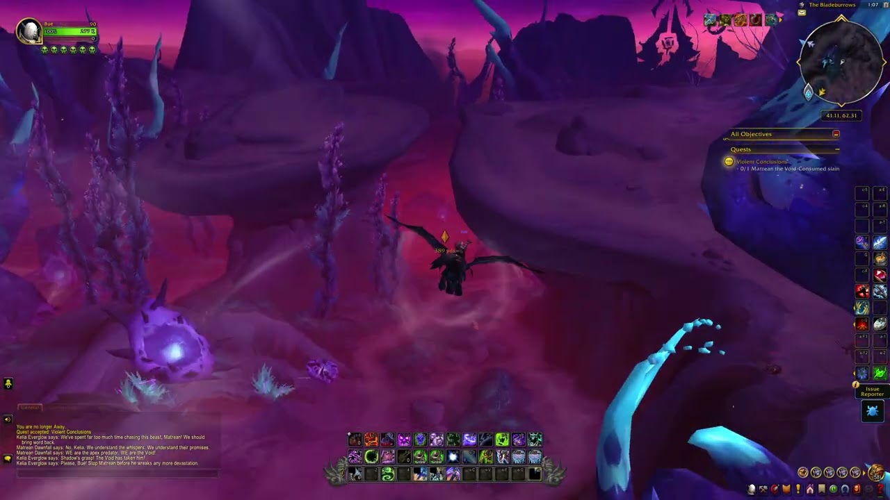 Violent Conclusions, WoW Midnight Quest - Ren'dorei Struggle toy reward