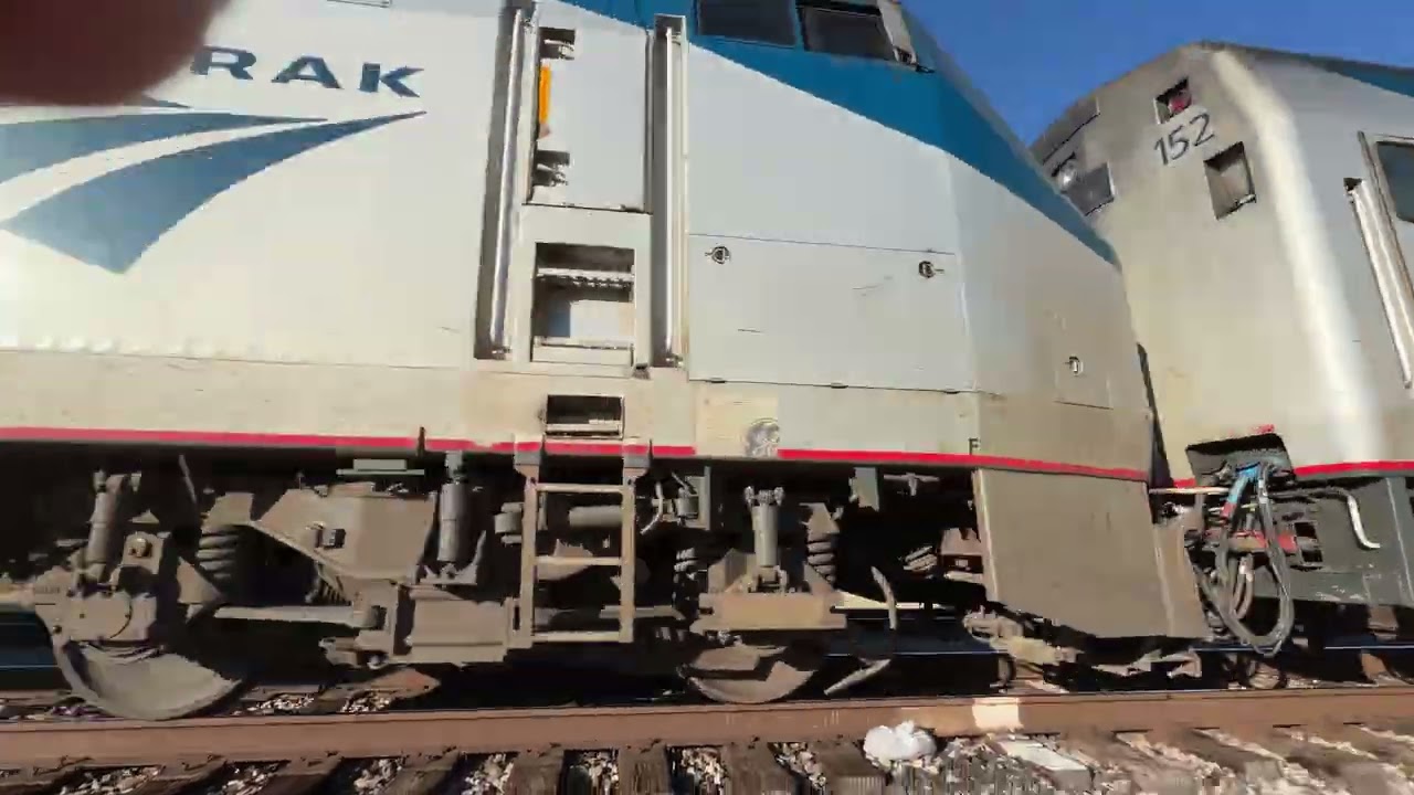Today’s Sunset Limited/Texas Eagle. January 17th, 2026 thru Central El Paso. 