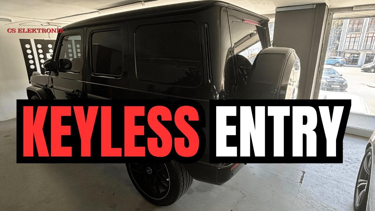 MERCEDES G SERİSİ ANAHTARSIZ GİRİŞ | KEYLESS ENTRY