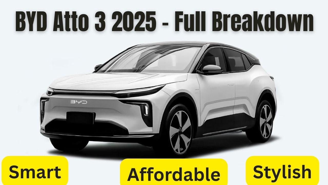 BYD Atto 3 2025 Review: A Stylish SUV Packed with Features !