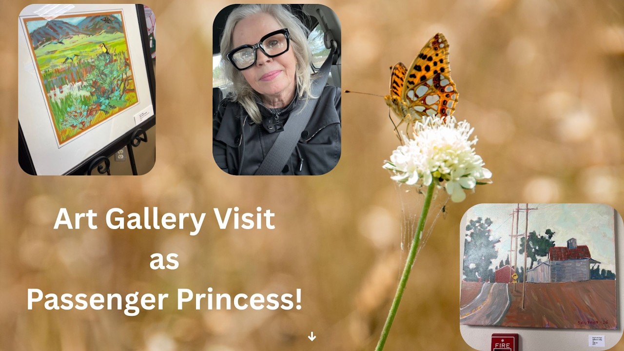 VLOG: Art Gallery Visit, Open Roads in Eugene, Oregon & A Little Country Peace