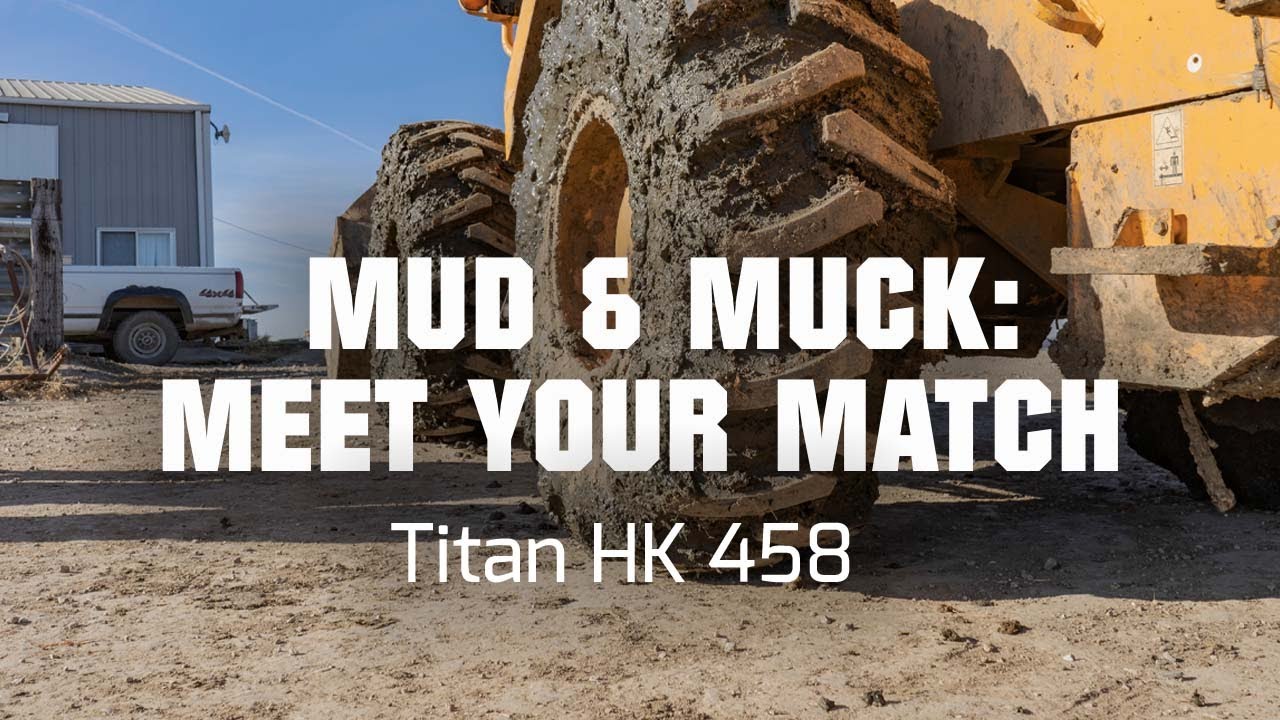 Titan HK 458 Loader Tire Overcomes Mud and Muck at Barry Farms