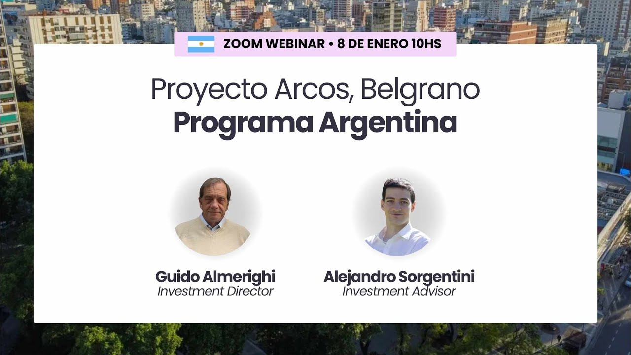 Webinar | Programa Argentina, Proyecto Arcos