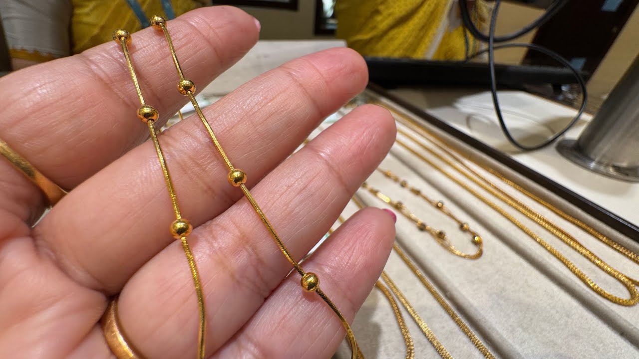 Starting 3gm Very Light weight Gold Chain Designs/Daily wear Gold Chain Designs/Gents Chain/deeya