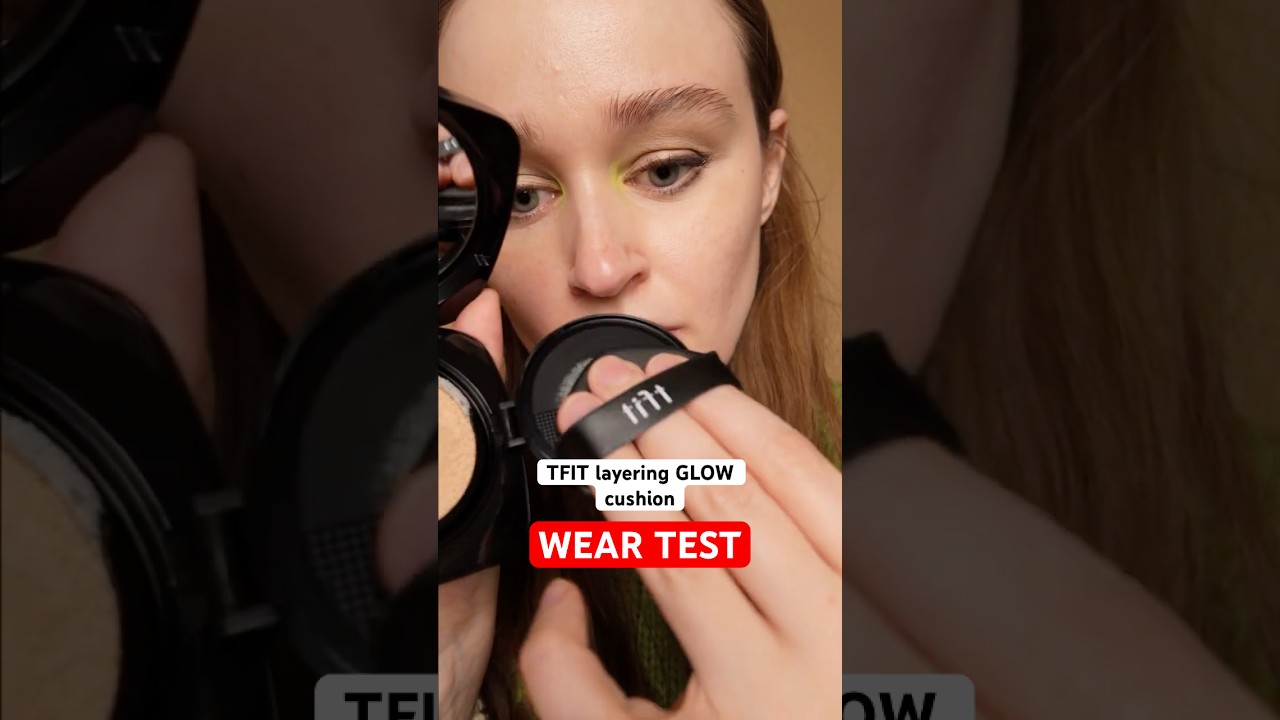 TFIT layering fit GLOW cushion WEAR TEST 
