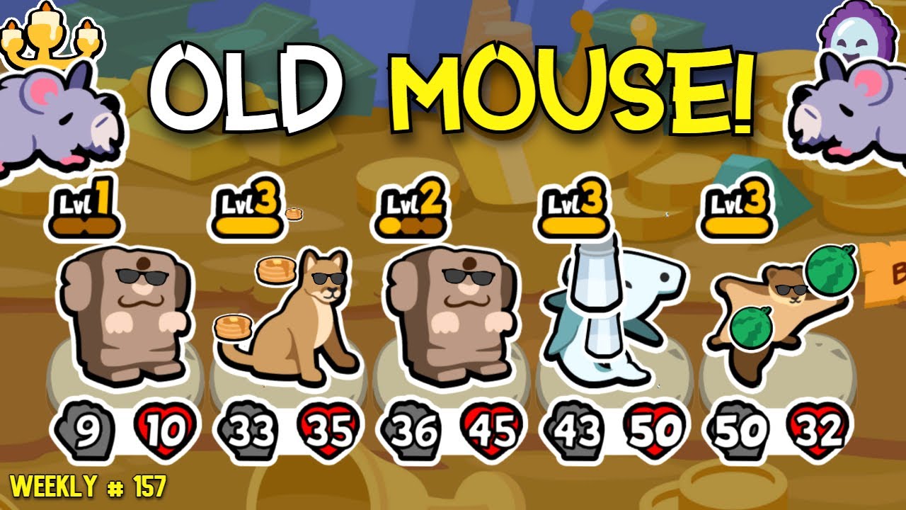 ITS AN OLD MOUSE WEEKLY! (Super Auto Pets)
