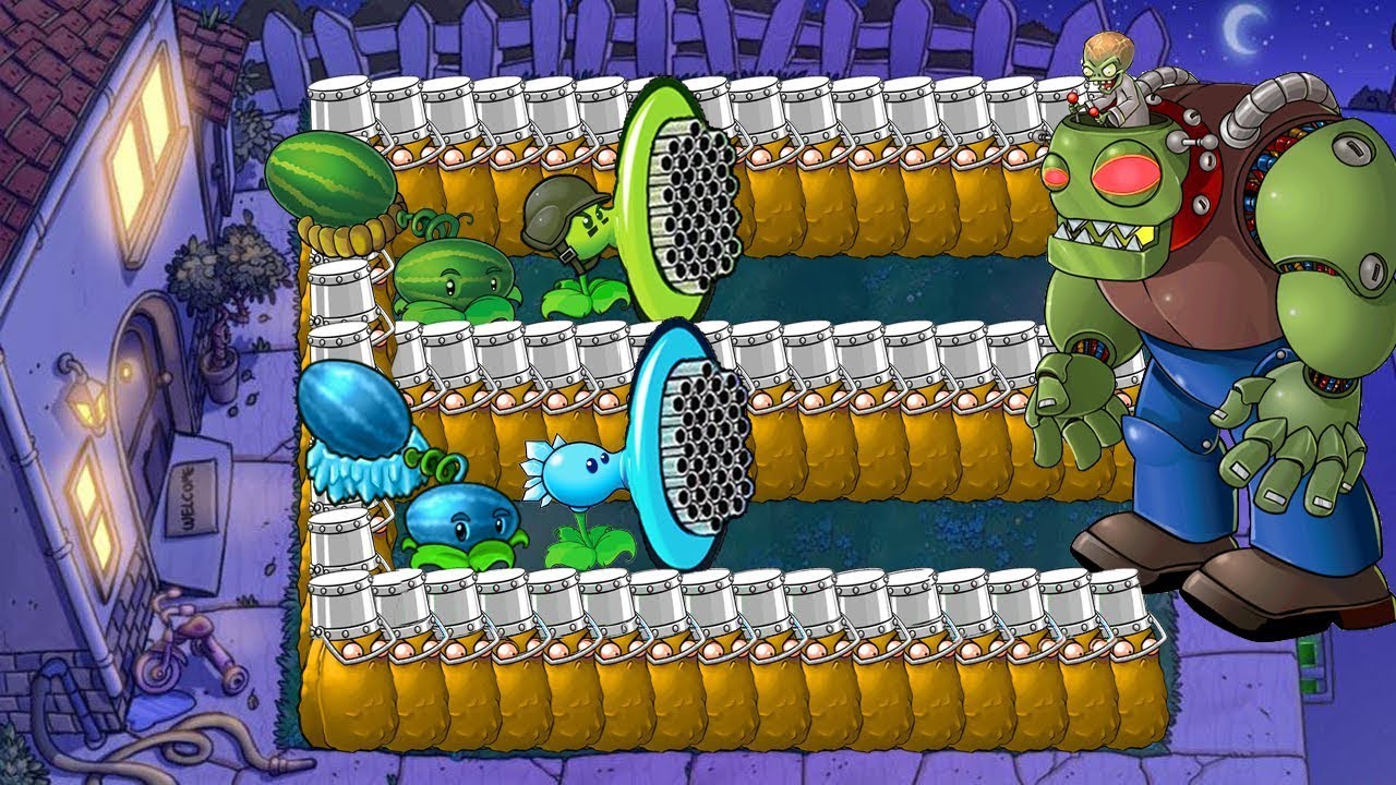 All Team vs 999 Giga Zomboss | All Zombies | PVZ Hack Battle