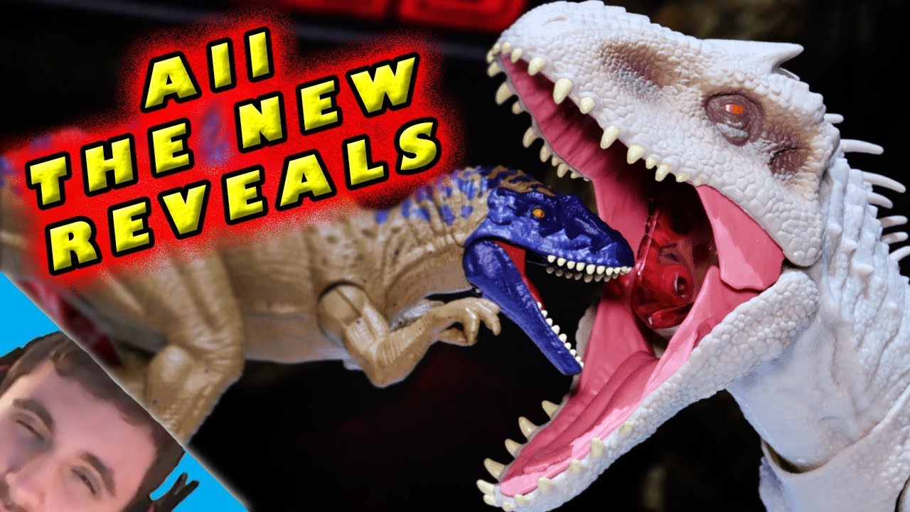 ALL BRAND NEW Jurassic World Mattel NY Toy Fair Reveals! [Casual SpinoDino]