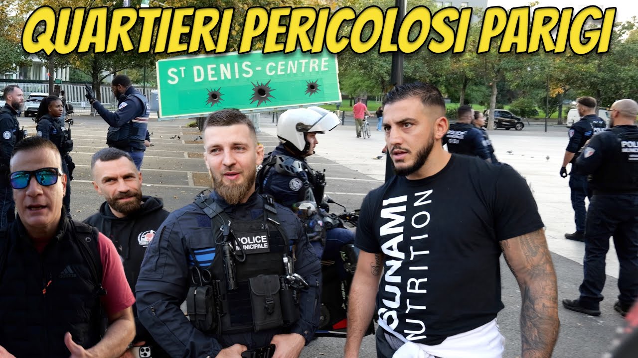 Quartieri Criminali Parigi St. Denis dove hanno provato a rapinarci