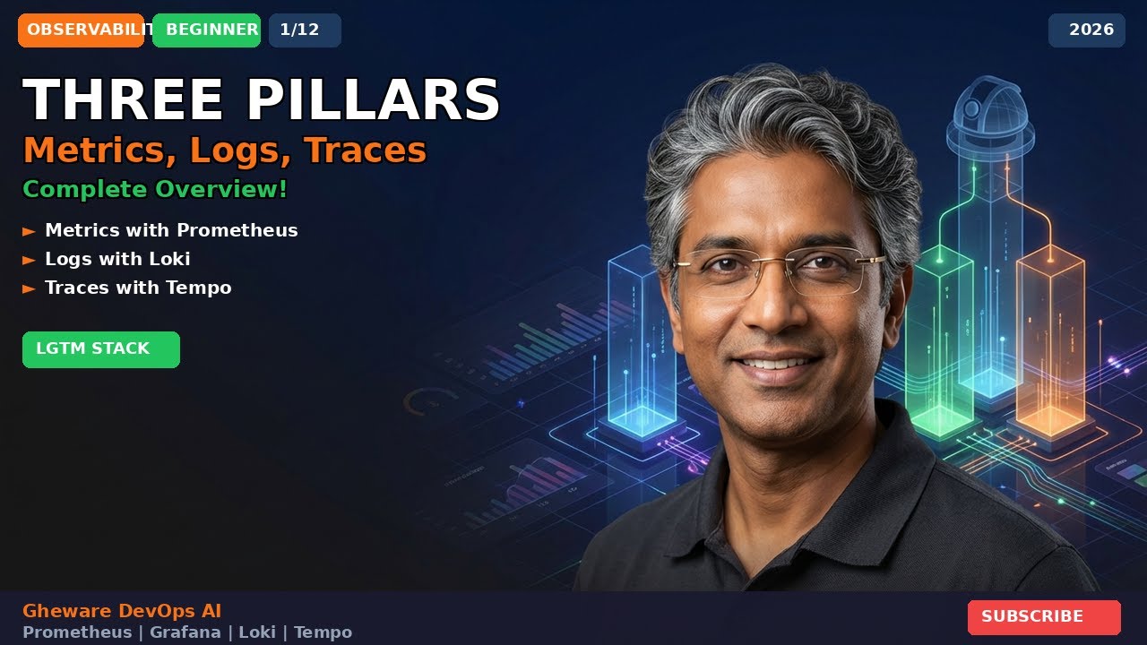Metrics, Logs, Traces: The 3 Pillars That Save Production