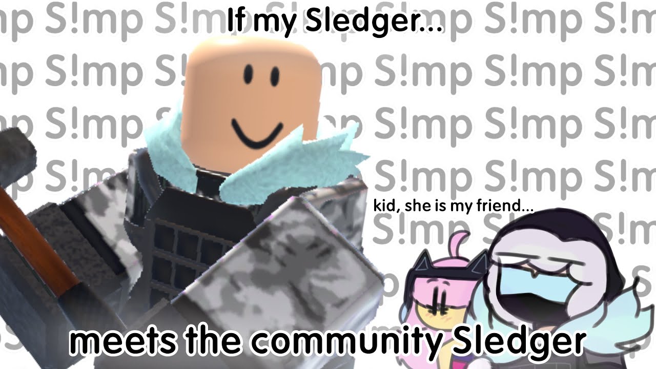 If my Sledger meets the community Sledger|Tower defense simulator animation|By: Jasu Daka