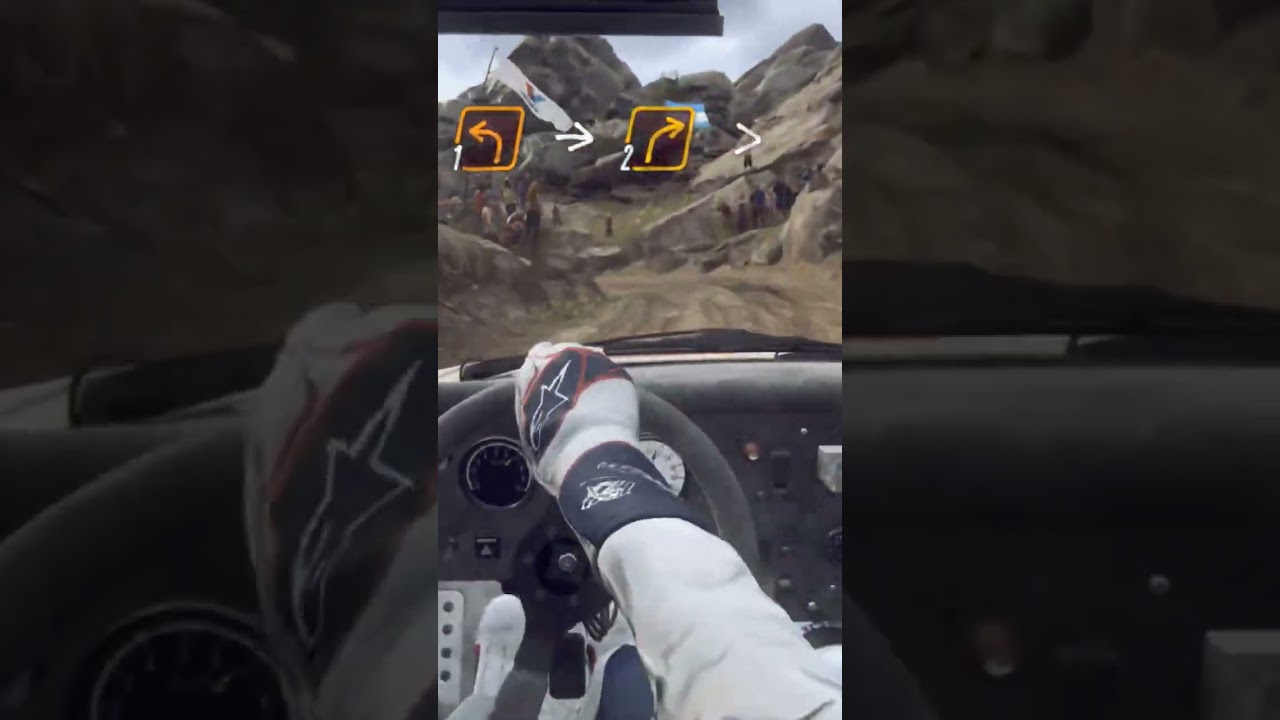 Extreme turbo lag Group B Peugeot 205 T16 #dirtrally2 #rally #simracing #headtracking #lookpilot