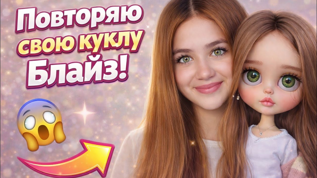Я — КУКЛА?! 😱 Повторила образ БЛАЙЗ 1 в 1!