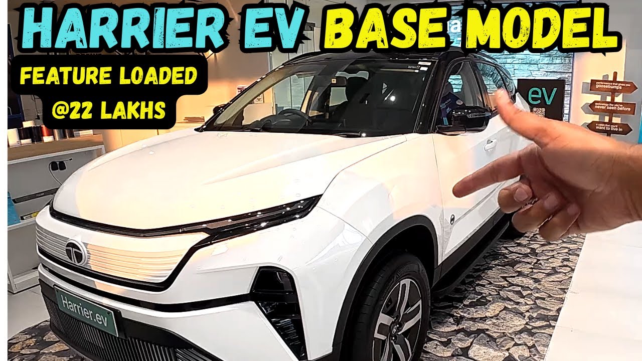 5 Things You Get in Tata Harrier EV Base Model for 22 Lakhs