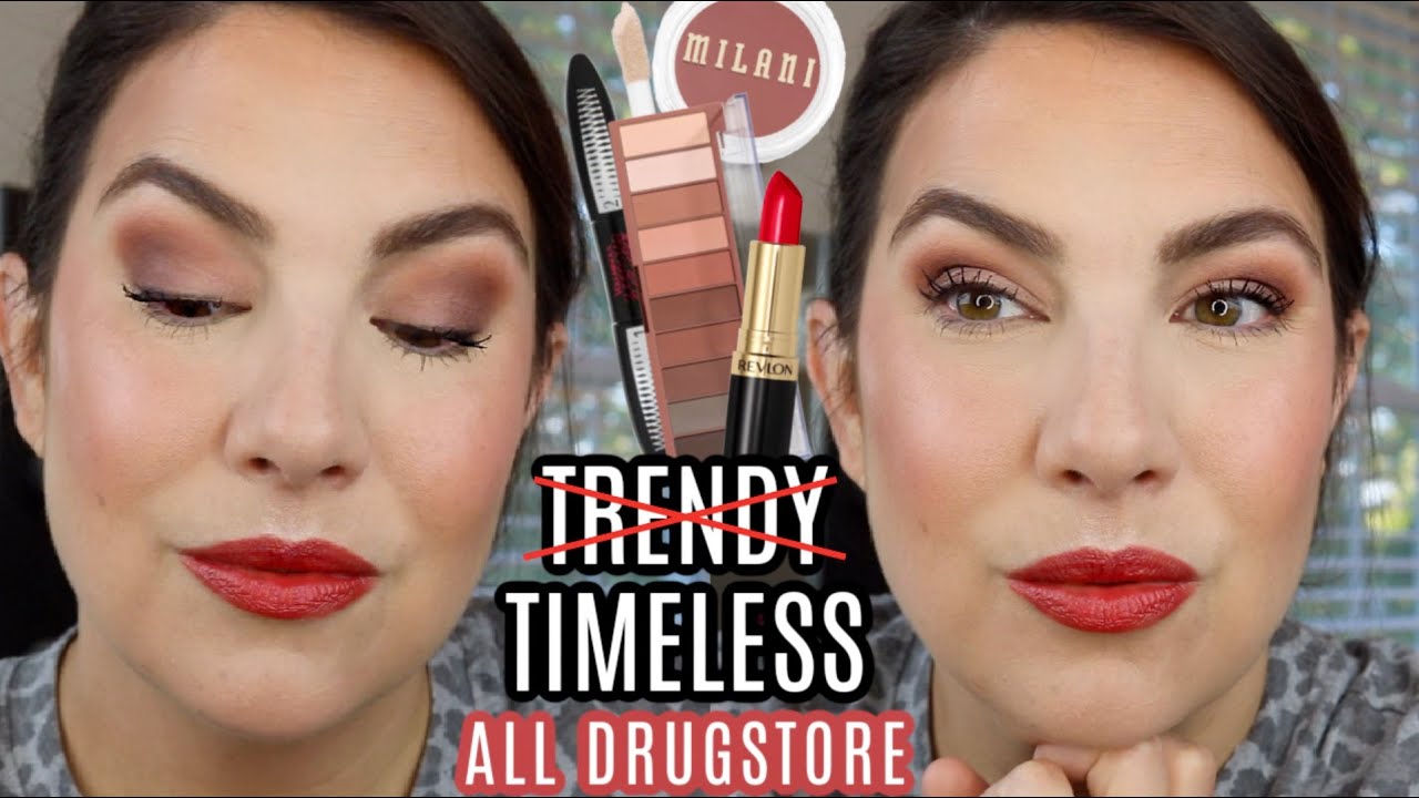 DRUGSTORE MAKEUP That Never Goes Out of Style- GRWM