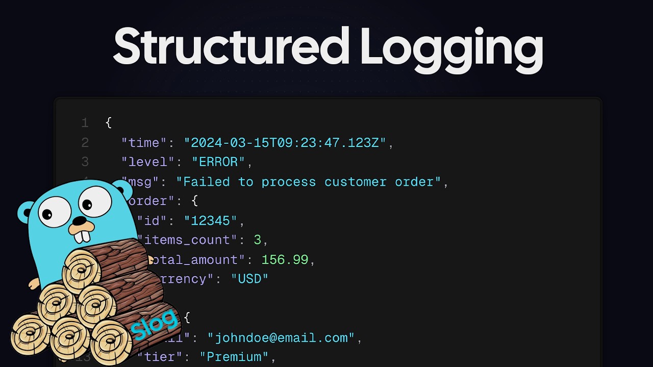 Go's Built-in Package for Better Logging (using slog)